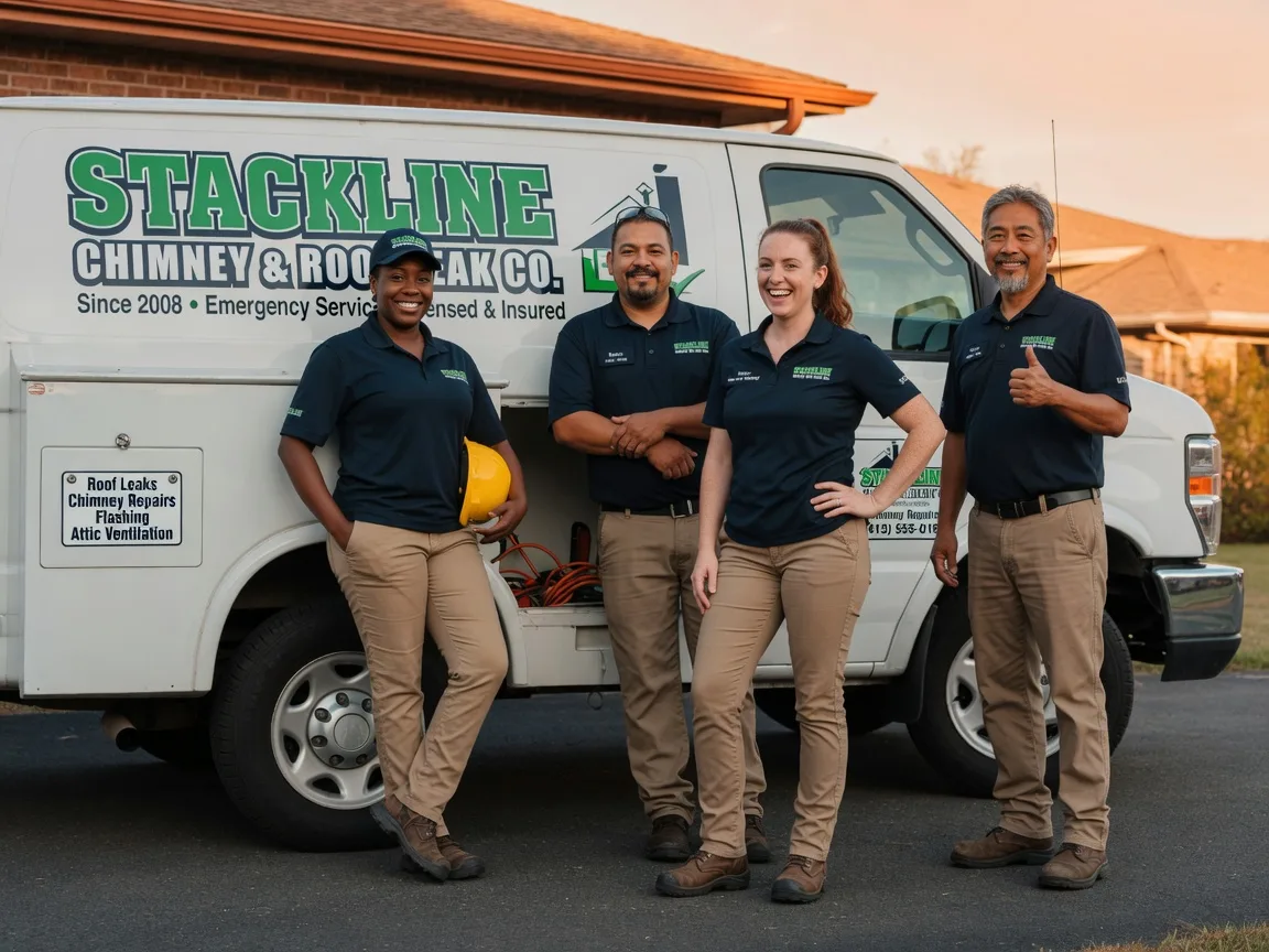 Chimney flashing repair company in Arcadia, SC